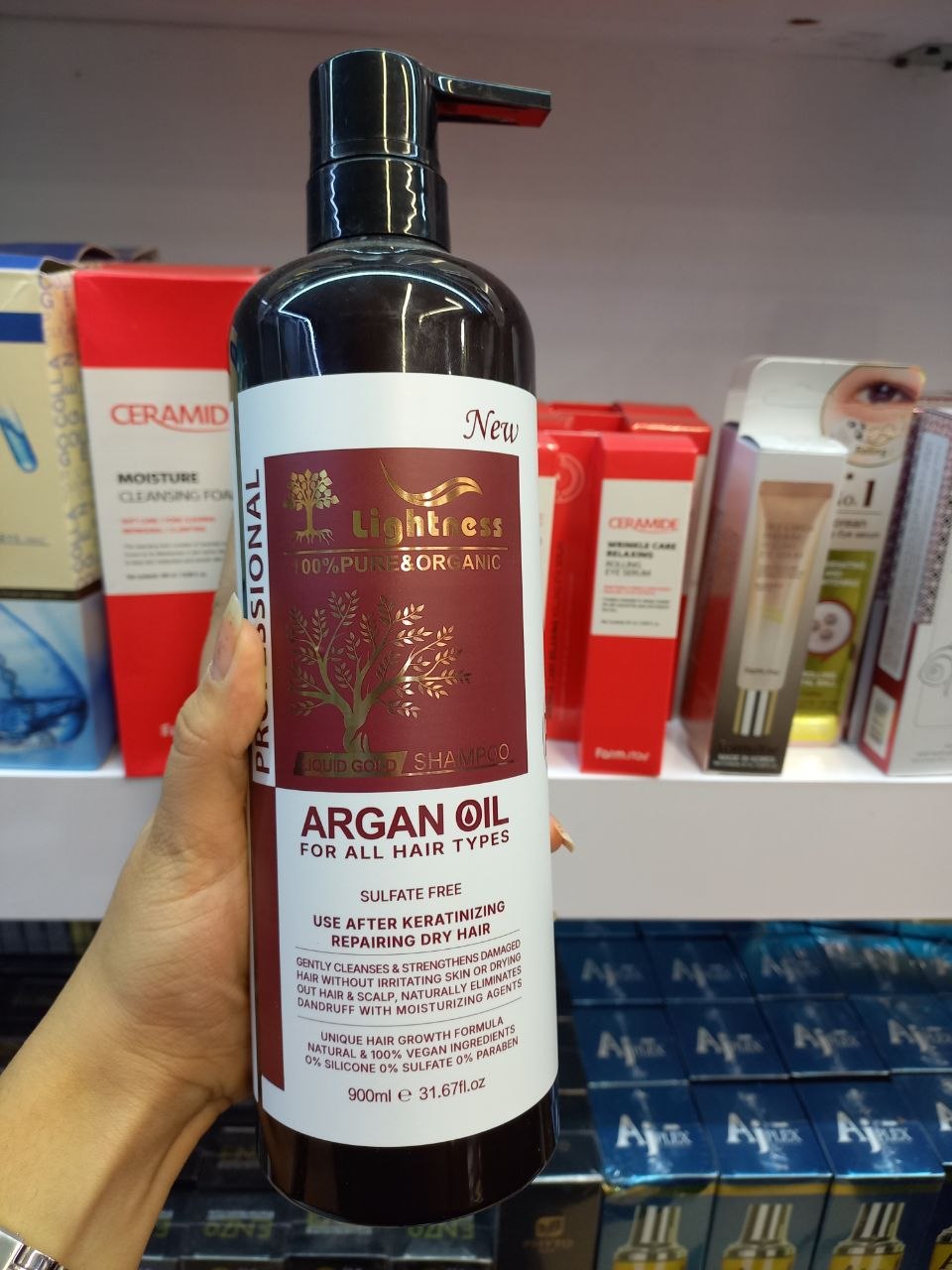 Lightness Blond Gold Argan Oil Shampoo