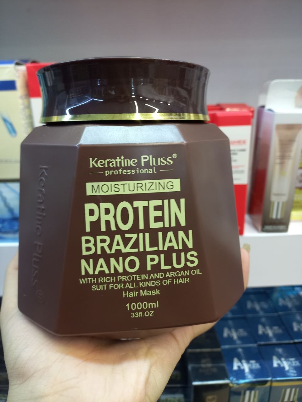Keratine Queen Moisturizing Protein Brazilian Hair Mask (Nano Plus)